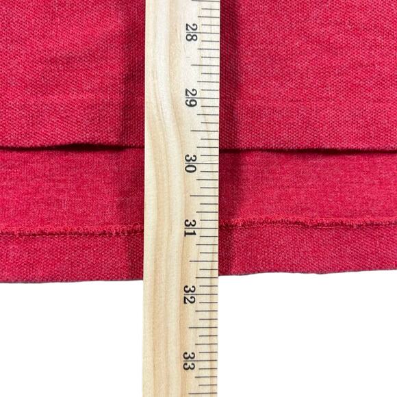 Ralph Lauren Men's Red Polo Shirt Green Pony Short sleeve Size XL santa polo - Picture 5 of 7